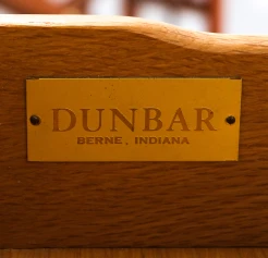 Mid-Century Modern Walnut Executive Desk by Edward Wormley for Dunbar, 1950s